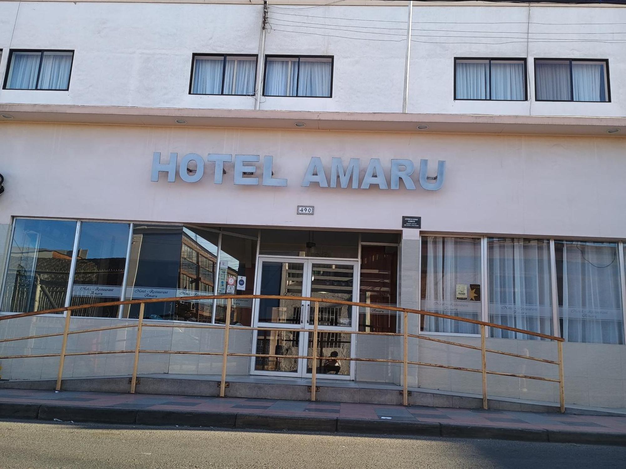 Amaru Hotel Arica Exterior foto